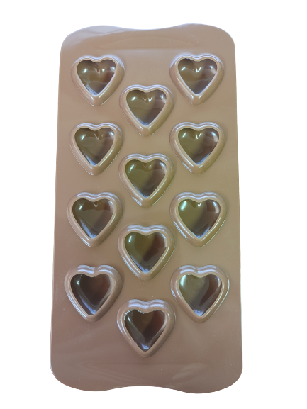 Nr37 Silicone mould chocolate truffle Heart