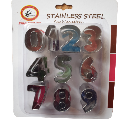Numbers Fondant / cookie Cutter )