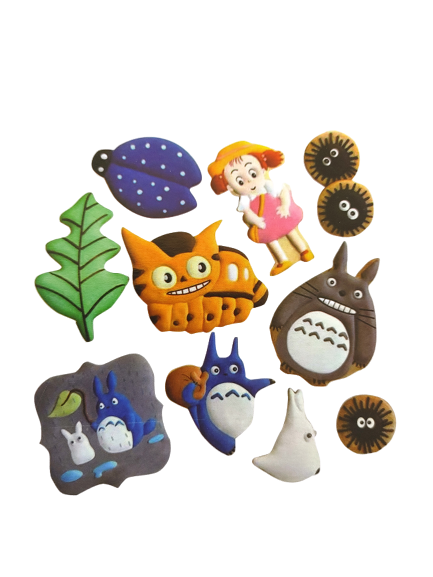 Cartoon Forest Animals Plastic Cutter Set