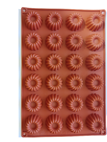 AD Silicone Fondant Mould 4cm 2cm Deep