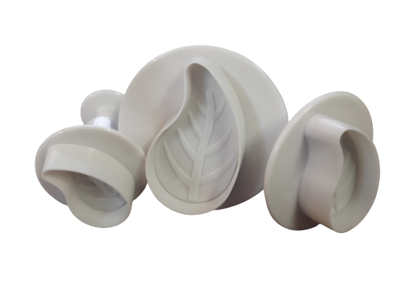 Paisley Leaf Fondant plunger Cutter, Curve