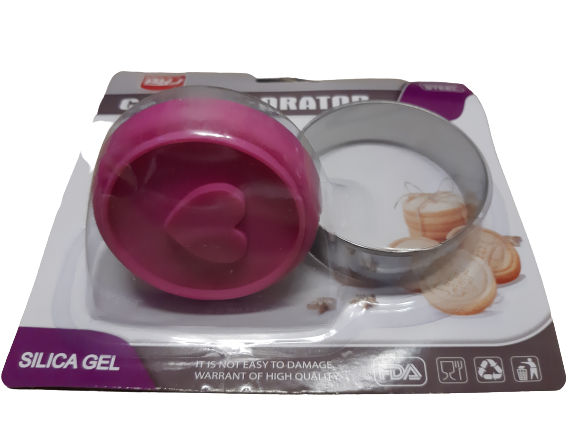 Heart Stamp / Metal Cutter Set