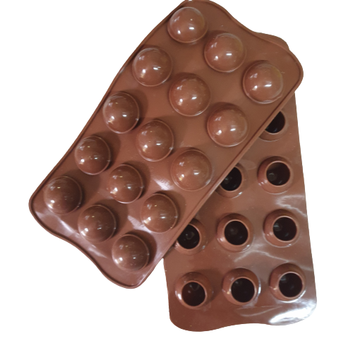 Nr29 Silicone mould chocolate truffle Round