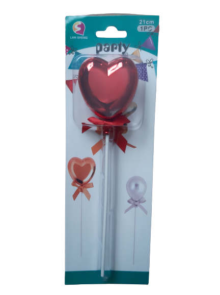 Heart Balloon Cake Topper