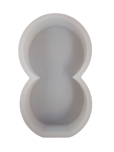 Candle Soap Mould Shape E size of product 14cmx8cm