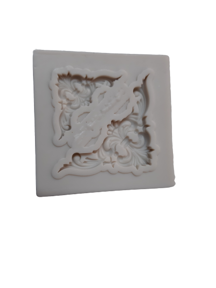 Silicone Mould Vintage Border