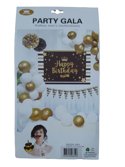 Party Balloons And Photo Props 30pcs