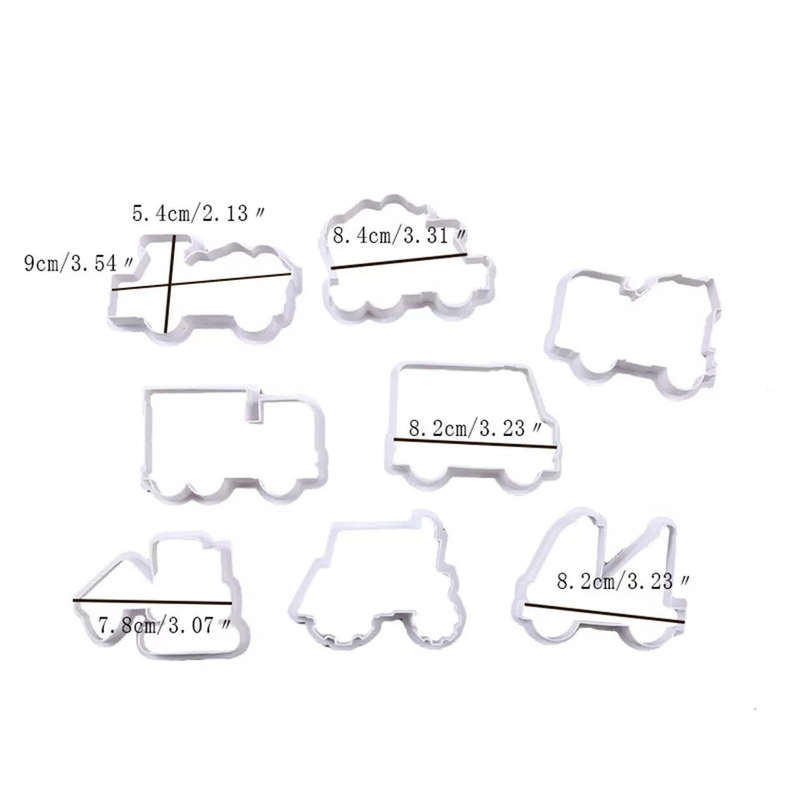 Construction Plastic cookie cutters