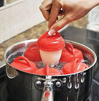 Egglettes . Make hard boiled eggs without the shell