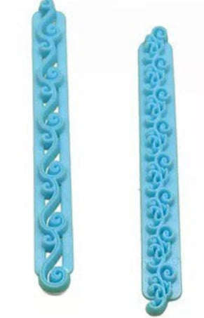 Fondant border impression mould S740-4 18cm