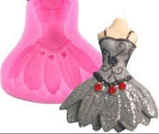 Silicone Mould Fairy Dress
