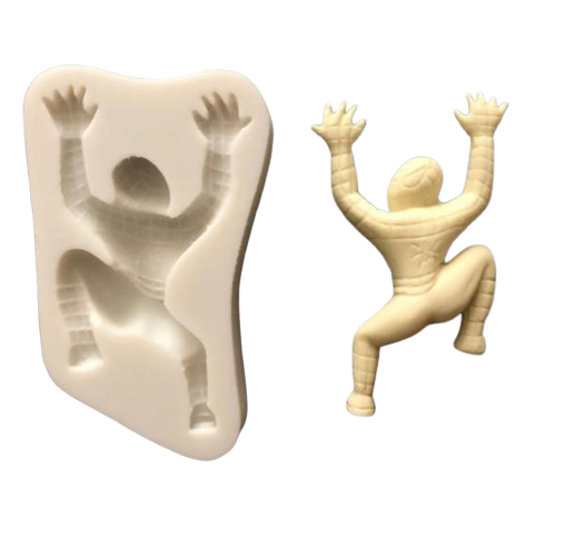 Silicone Mould Climbing Spiderman