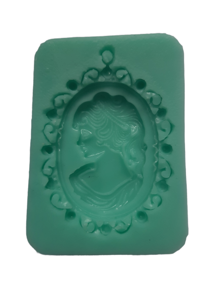 Cameo Brooch silicone mould