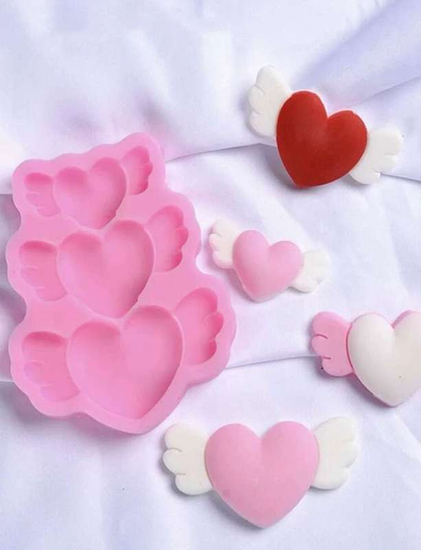 Silicone Mould Love Hearts