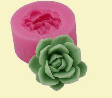 Succulent silicone mould size of succulent J, 4cm
