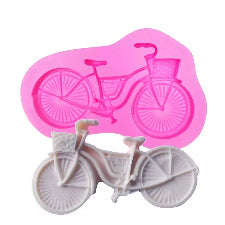 Silicone Bicycle fondant mold
