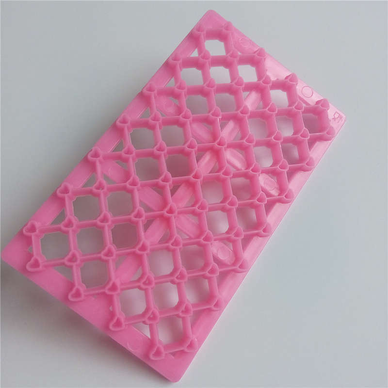 Fondant quilt heart embosser 12x8cm