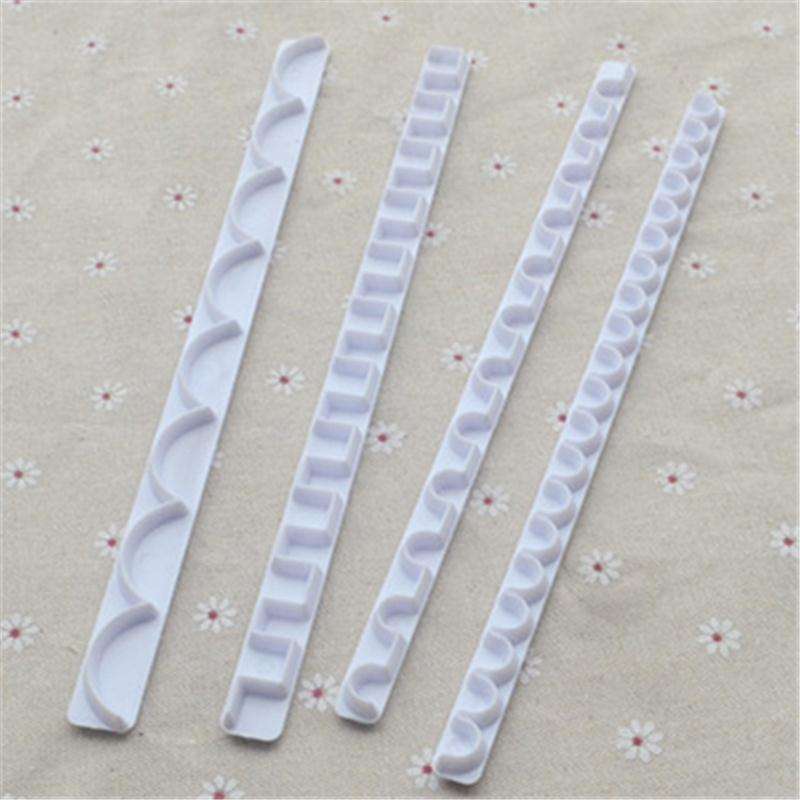 Ruler fondant edge cutter set