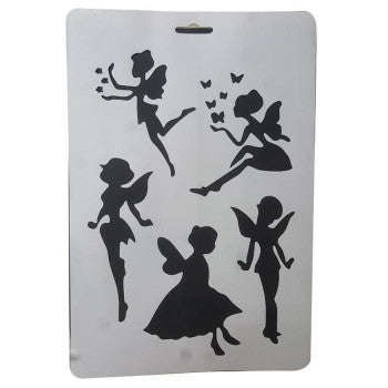 Fairy A4 Stencil, L
