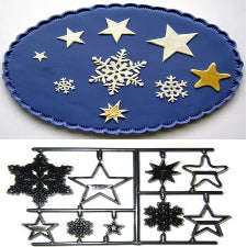 Patchwork Embosser cutters, snowflakes