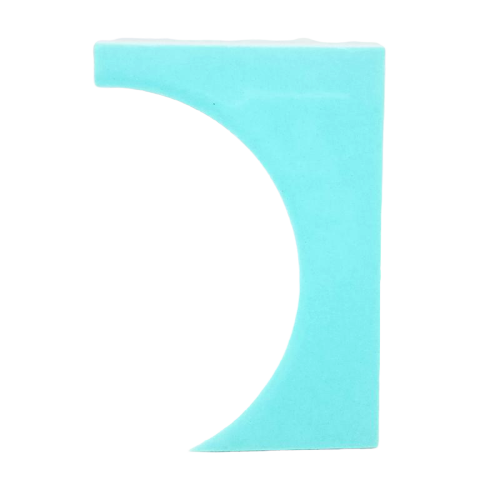 F, Plastic cake scarper modeling smoother 18.5cm, F