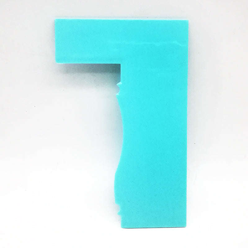 C, Plastic cake scarper modeling smoother 18.5cm, C