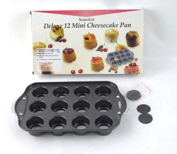 Deluxe 12 mini Cheese cake pan
