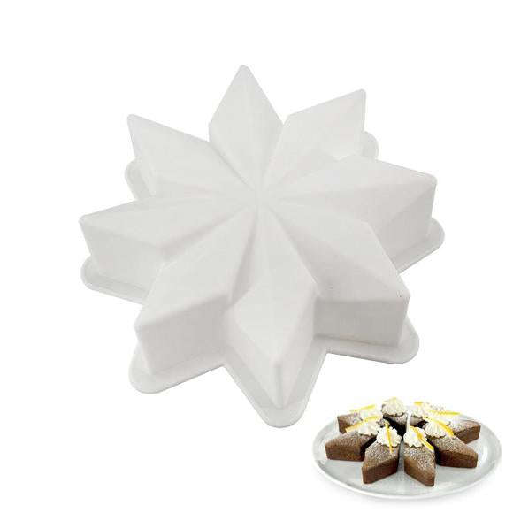 Silicone Pan, Mousse flower mould, Silika, star geode