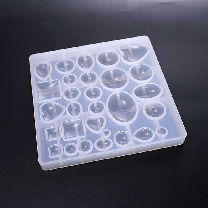 Gem silicone mould for resin,size of mould 15.5x15cm