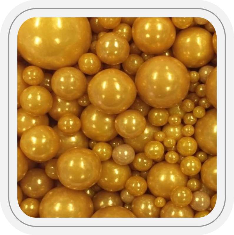 Barco Sprinkle Mix Gold Nuggets 50g