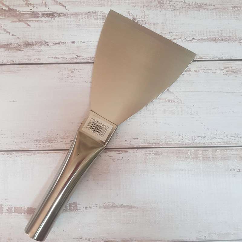 Large Metal cake lifter scraper, 12x26cm