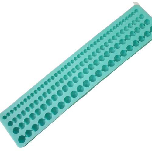 Silicone fondant pearl mould, size of mould 24x5cm