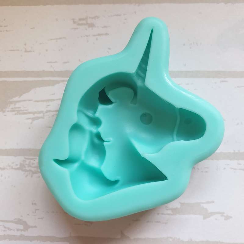 Unicorn head silicone mould
