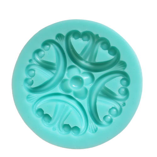 Flower Brooch silicone mould