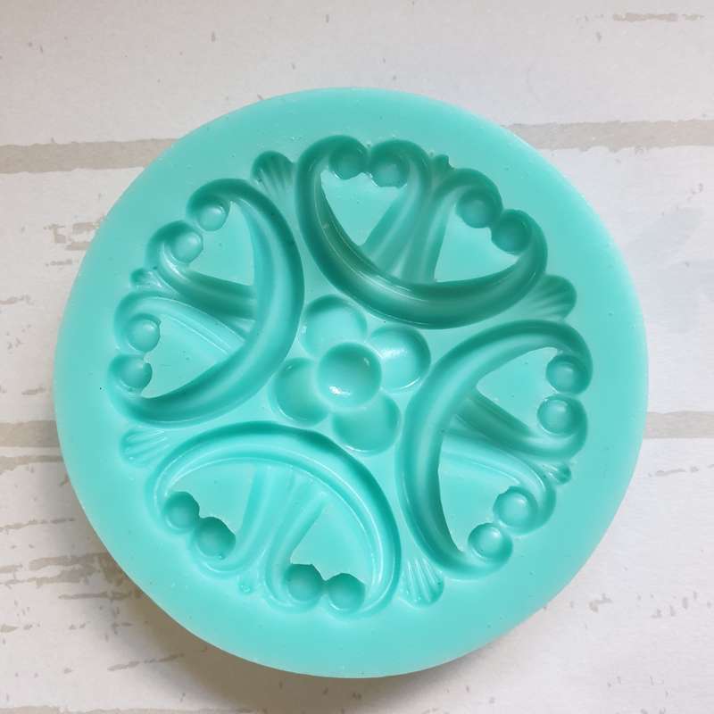 Flower Brooch silicone mould