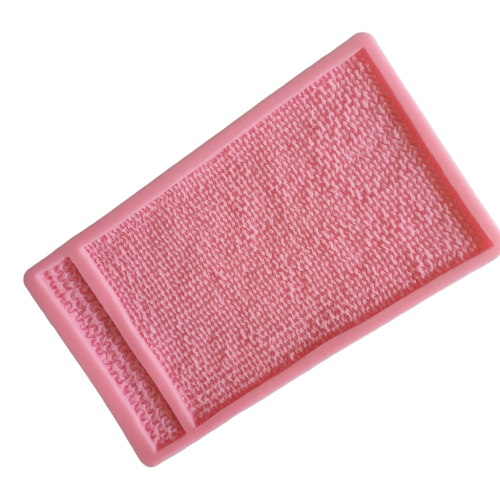 Knitted Crochet Border silicone mould