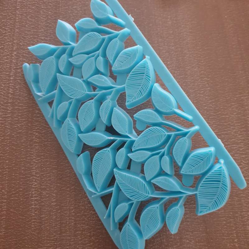 Nr4 Leaves Fondant Clay Embosser