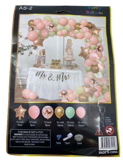 AS-2  Balloon Arch Garland  104