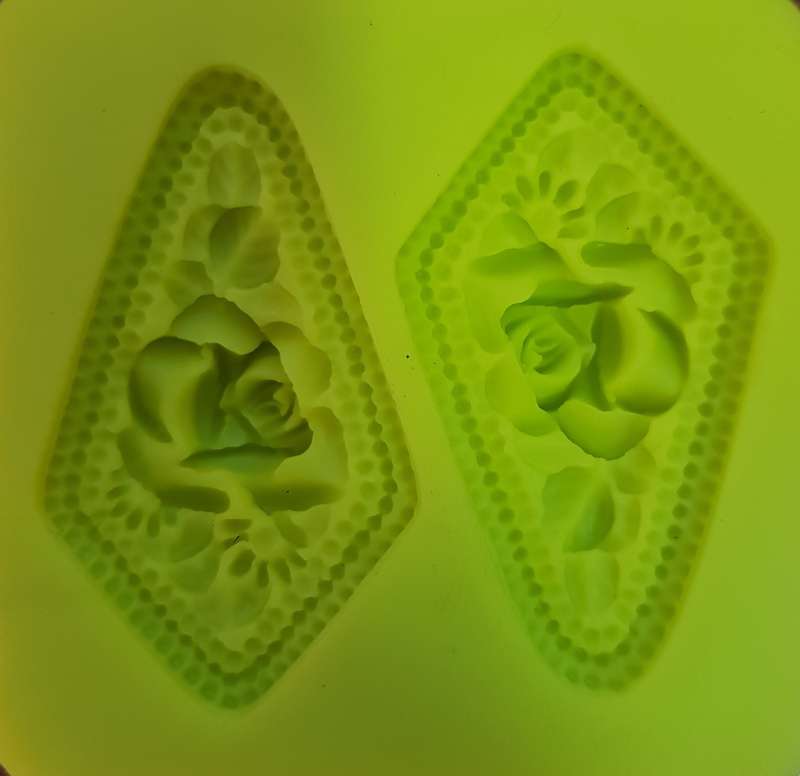 Fondant Flower Pattern Silicone Mould KY0159