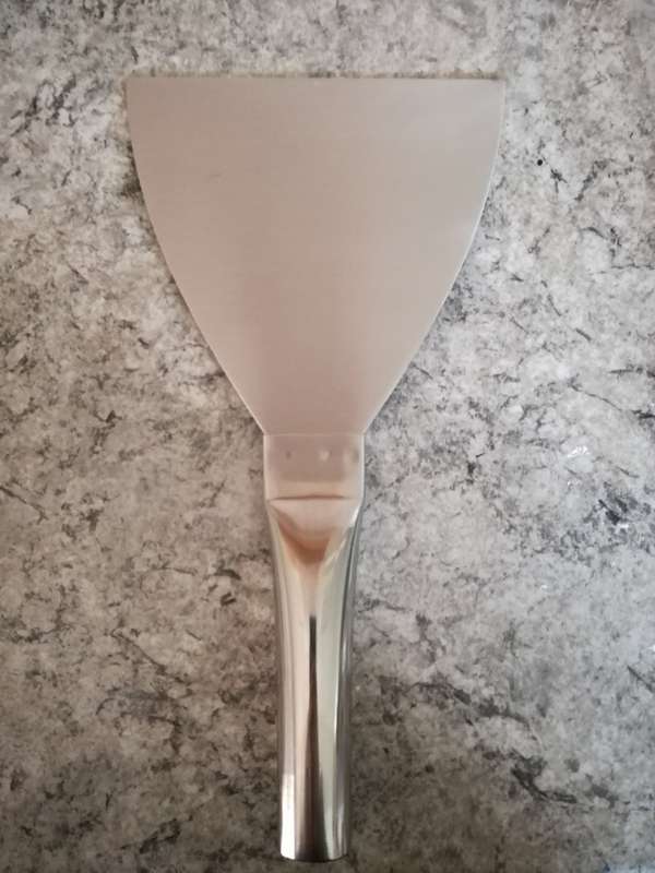 Large Metal cake lifter scraper, 12x26cm