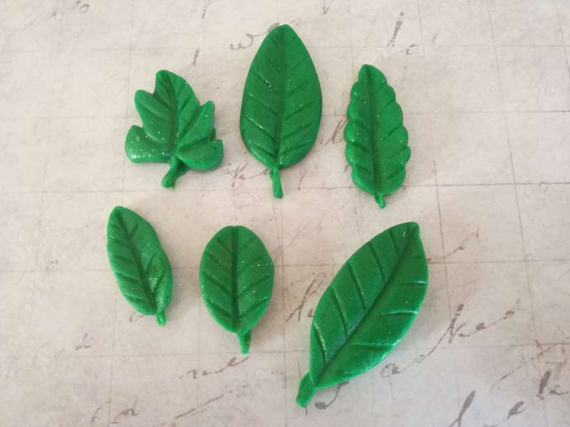Leaves silicone mould