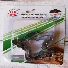 Metal Fondant angel cookie cutters, cut fun shapes from rolled fondant, 3 piece