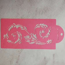 Cake decorating stencil, 20x10cm, SY1023-4