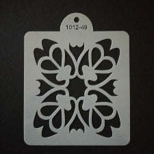 Cake Decorating Stencil 10x10cm, 1012-49
