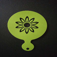 Cupcake/ coffee Stencil XBAK201 Flower F