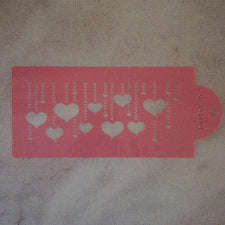 Cake decorating stencil, 20x10cm, SY1023-19