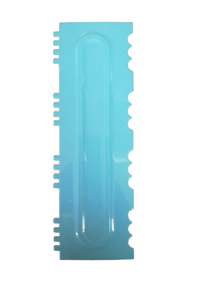Plastic Icing comb scraper, 7