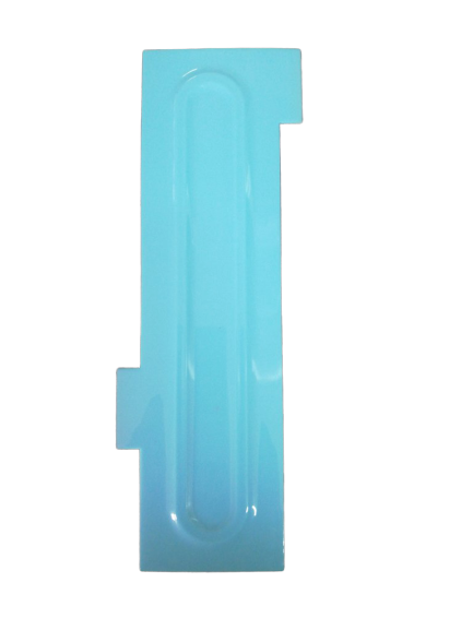 Plastic Icing comb scraper, 8