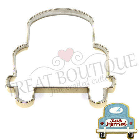 Treat Boutique Metal Cookie Cutter Just Married Car
