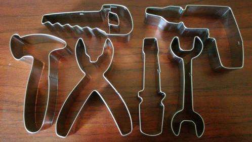 Metal Fondant cutters Tool set